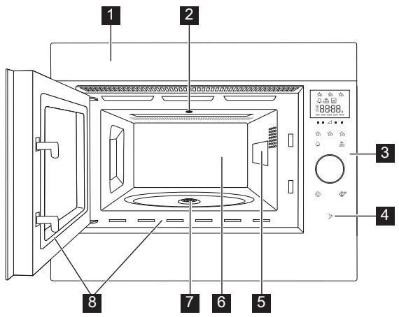 AEG MBE2658SEM - MBE2658SEB - MBE2658SEM - Magnetronoven - 1