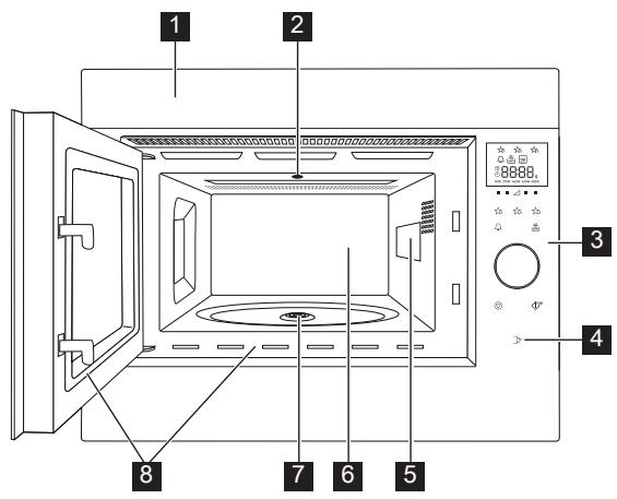 AEG MBE2658SEM - MBE2658SEB - MBE2658SEM - Mikrobolgeovn - 1