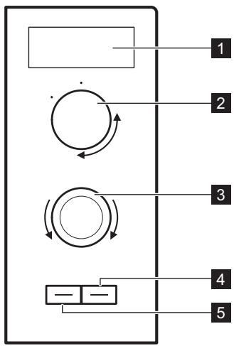 ZANUSSI ZBC34350X - Bandeau de commande - 1