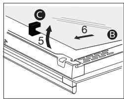 ASKO OP8664S - OP8664S - Enlever et réinstaller la vitre de la porte du four - 3