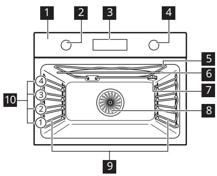 AEG CM566DB - Vue d'ensemble - 1