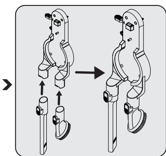 BEKO VRT 50225 VB - Installazione del corpo e della spazzola - 3
