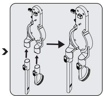 BEKO VRT 50225 VB - Installation of the body and the brush - 3