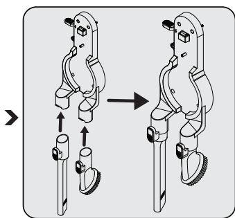 BEKO VRT 50225 VB - Instalarea corpului.si periei - 3