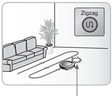 LG VR1126TS  -  VR1126TS - FONCTION DE RECHERCHE DE ZONES À NETTOYER - 3