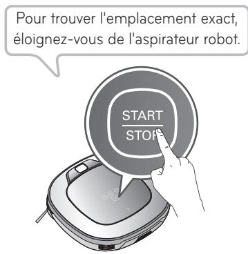 LG VR1126TS  -  VR1126TS - FONCTION DE RECHERCHE DE ZONES À NETTOYER - 4