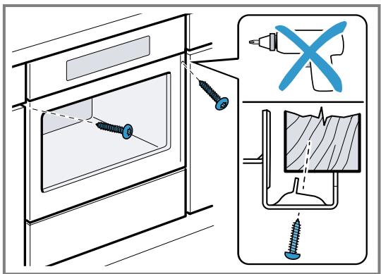 BOSCH CMG9241B1 - CMG9241B1 - Installing the appliance - 2