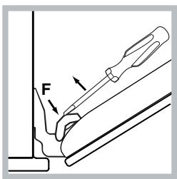 HOTPOINT FI7861SHBLHA - Limpiar la puerta - 2