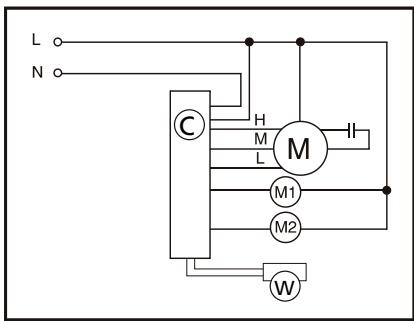 QLIMA LK1051 - ELECTRICAL SCHEMATIC DIAGRAM - 1