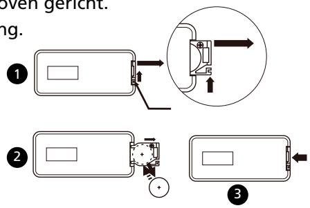 QLIMA LK1051 - HOE DE BATTERIJ VAN DE AFSTANDSBEDIENING VERVANGEN - 1
