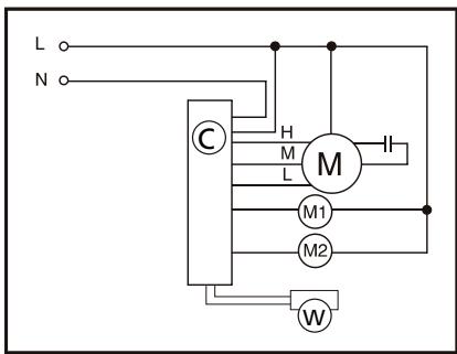 QLIMA LK1051 - ESQUEMA ELÉTRICO - 1