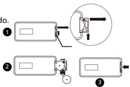 QLIMA LK1051 - COME SOSTITUIRE LA BATTERIA DEL TELECOMANDO - 1