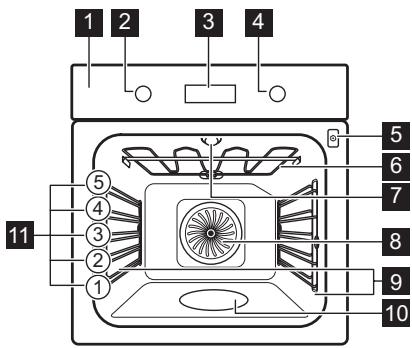 AEG-ELECTROLUX BPE556320M - Algemeen overzicht - 1