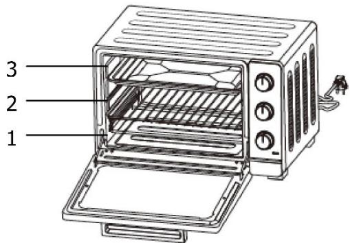 BRANDT FC21MUW - Shelf levels - 1