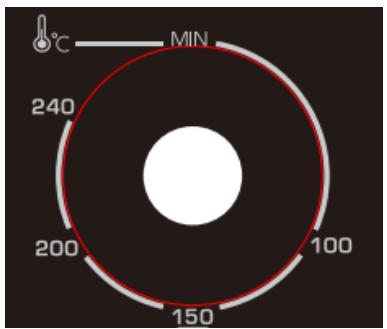 BRANDT FC21MUW - b) Setting the temperature - 1
