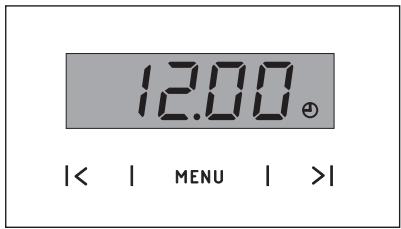 AMICA EB7541HB - Mise à l'heure du programmateur - 1