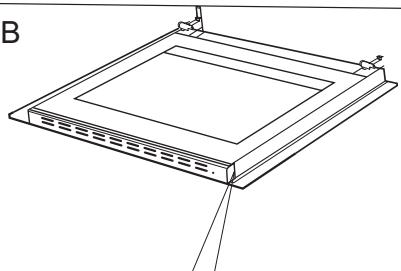 AMICA EB7541HB - Démontage de la vitre intérieure - 1