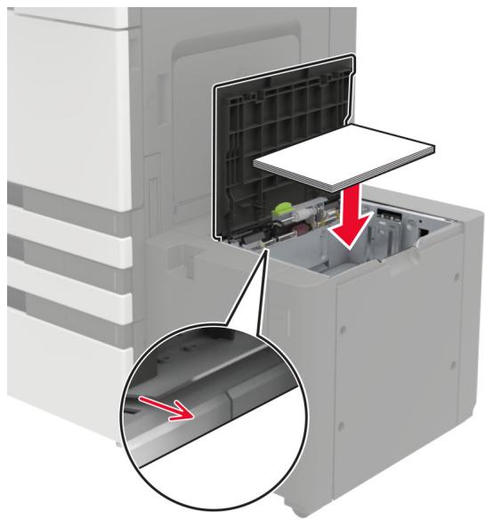 LEXMARK CS921DE - Chargement du tiroir 3 000 feuilles - 4