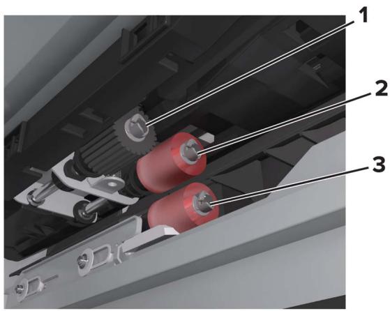LEXMARK CS921DE - Remplacement des rouleaux séparateurs, de saisie et d'alimentation - 1