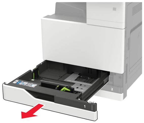 LEXMARK CS921DE - Chargement des tiroirs - 2