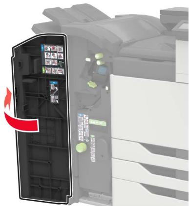 LEXMARK CS921DE - Vidage de la boîte perforatrice - 1