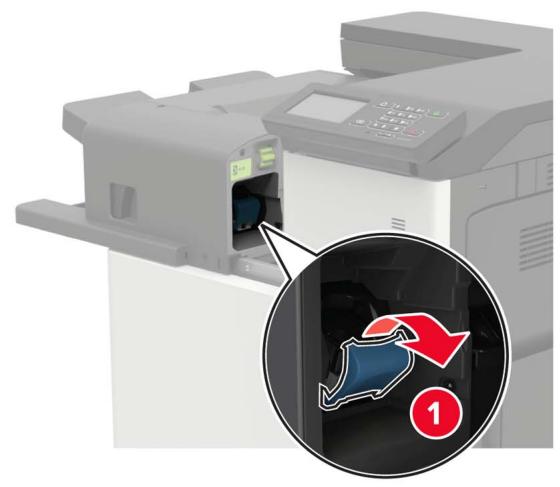 LEXMARK CS921DE - Bourrage d'agrafes dans l'unité de finition d'agrafage - 2