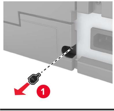 LEXMARK CS921DE - Installation d'un disque dur sur l'imprimante - 3