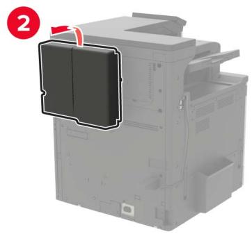 LEXMARK CS921DE - Installation d'un disque dur sur l'imprimante - 6