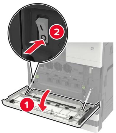 LEXMARK CS921DE - Installation du tiroir de 3 000 feuilles - 3