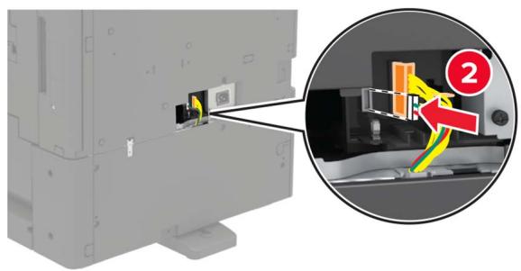 LEXMARK CS921DE - Installation du tiroir 2 x 500 ou 2 500 feuilles - 11