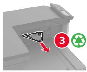 LEXMARK CS921DE - Installation de l'unité de finition d'agrafage - 7