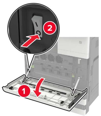 LEXMARK CS921DE - Installation du tiroir 2 x 500 ou 2 500 feuilles - 3