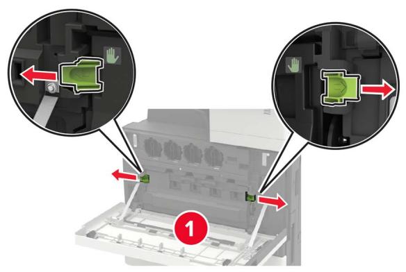 LEXMARK CS921DE - Remplacement de la bouteille de récupération de toner - 1