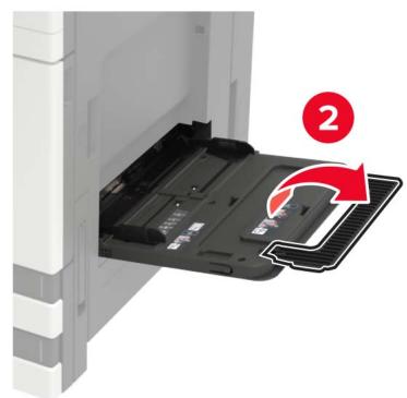 LEXMARK CS921DE - Alimentation du chargeur multifonction - 2