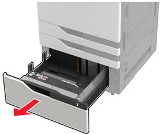 LEXMARK CS921DE - Chargement du tiroir 2 500 feuilles - 2