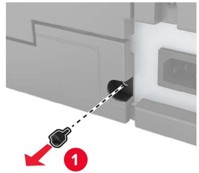 LEXMARK CS921DE - Installation d'une carte en option - 3