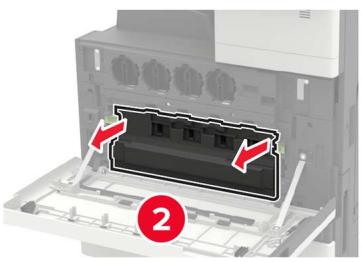 LEXMARK CS921DE - Nettoyage de la lentille de la tête d'impression - 3