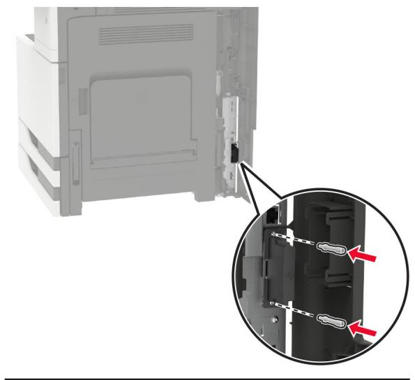 LEXMARK CS921DE - Installation d'un serveur d'impression sans fil - 8