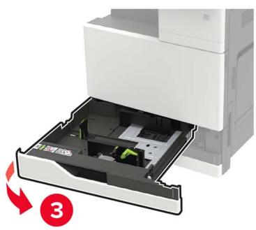 LEXMARK CS921DE - Remplacement des rouleaux séparateurs, de saisie et d'alimentation - 4