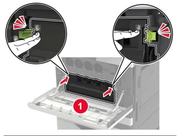 LEXMARK CS921DE - Remplacement de la bouteille de récupération de toner - 5