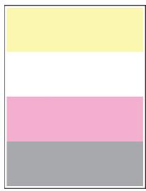 LEXMARK CS921DE - Couleurs manquantes - 1