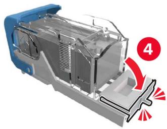 LEXMARK CS921DE - Bourrage d'agrafes dans l'unité de finition avec agrafage et perforation - 7