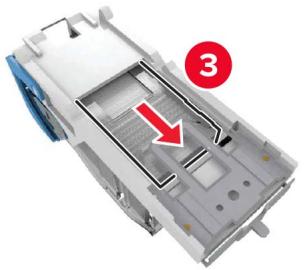 LEXMARK CS921DE - Bourrage d'agrafes dans l'unité de finition avec agrafage et perforation - 6