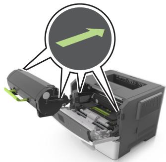 LEXMARK MS617DN - Bourrage papier derrière la porte avant - 7