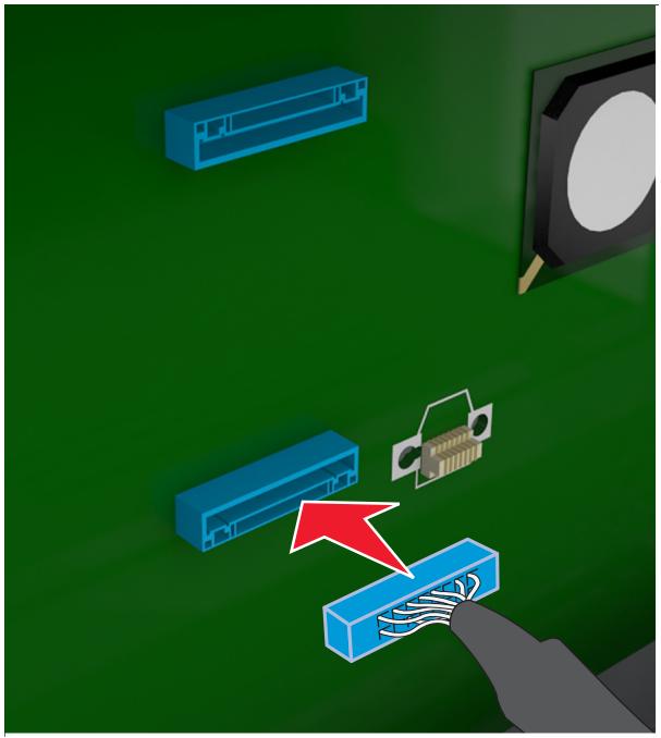 LEXMARK MS617DN - Installation d'un disque dur sur l'imprimante - 5