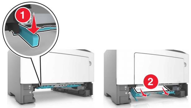 LEXMARK MS617DN - Bourrage papier dans l'unité d'impression recto verso - 2