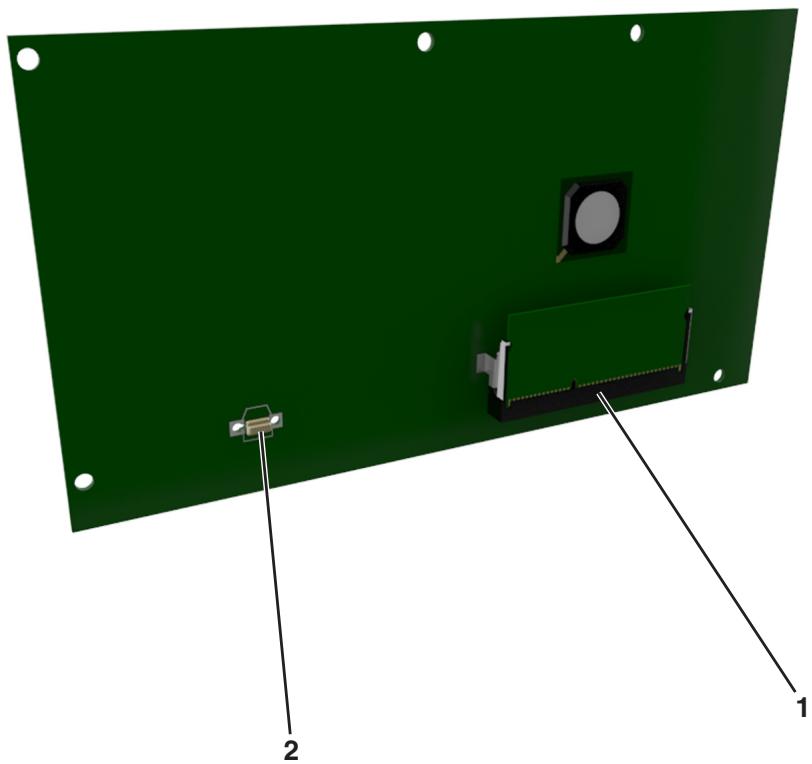 LEXMARK MS617DN - Accès à la carte contrôleur - 3
