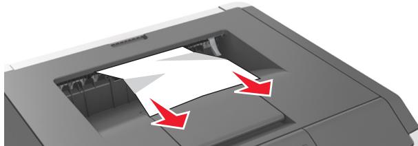 LEXMARK MS617DN - Bourrage papier dans le réceptacle standard - 1