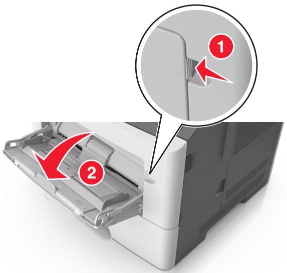 LEXMARK MS617DN - Alimentation du chargeur multifonction - 1
