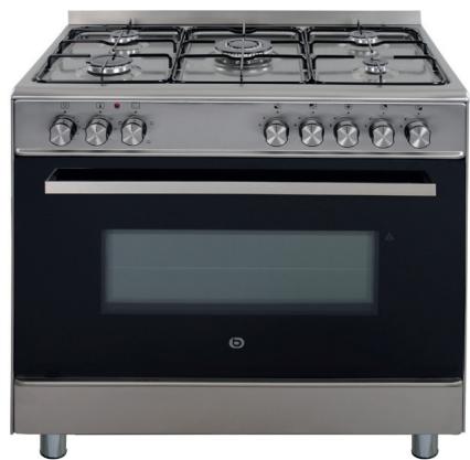 ESSENTIELB EMCG916N - Piano de cuisson mixte - 3